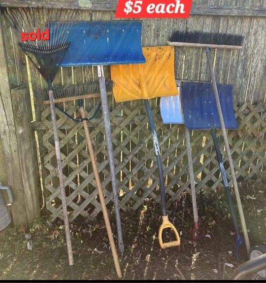 Brooms, Shovels