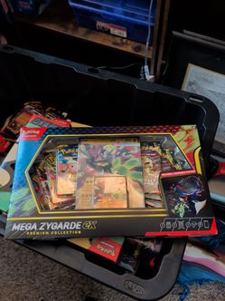 Pokemon Cards - mega zygarde ex premium collection