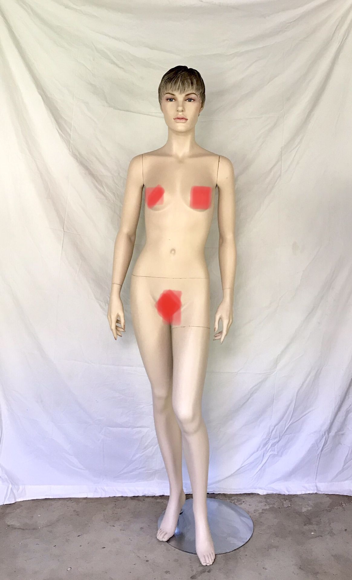 Full Sized Female Mannequin and Stand
