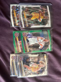 Panini Prizm WNBA LA Sparks Card Lot