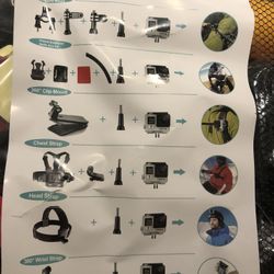 NEW Go Pro Attachments