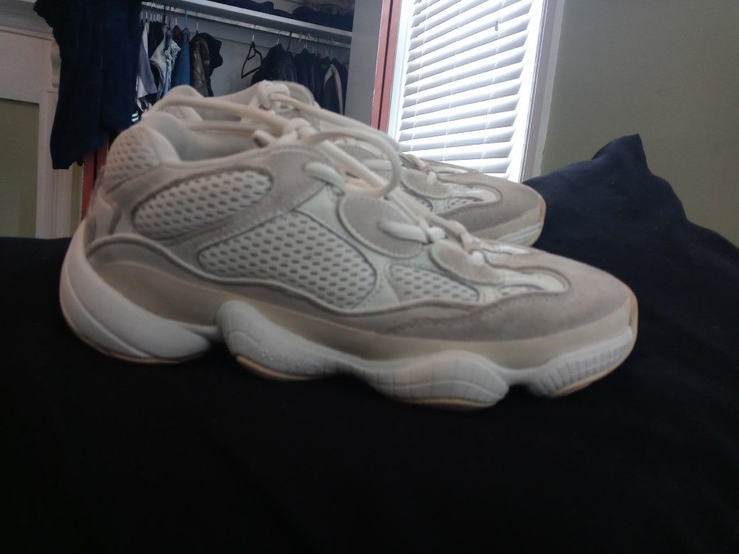 Original Adidas Yeezy Salt 500 In Bone Size Men's Or Women's