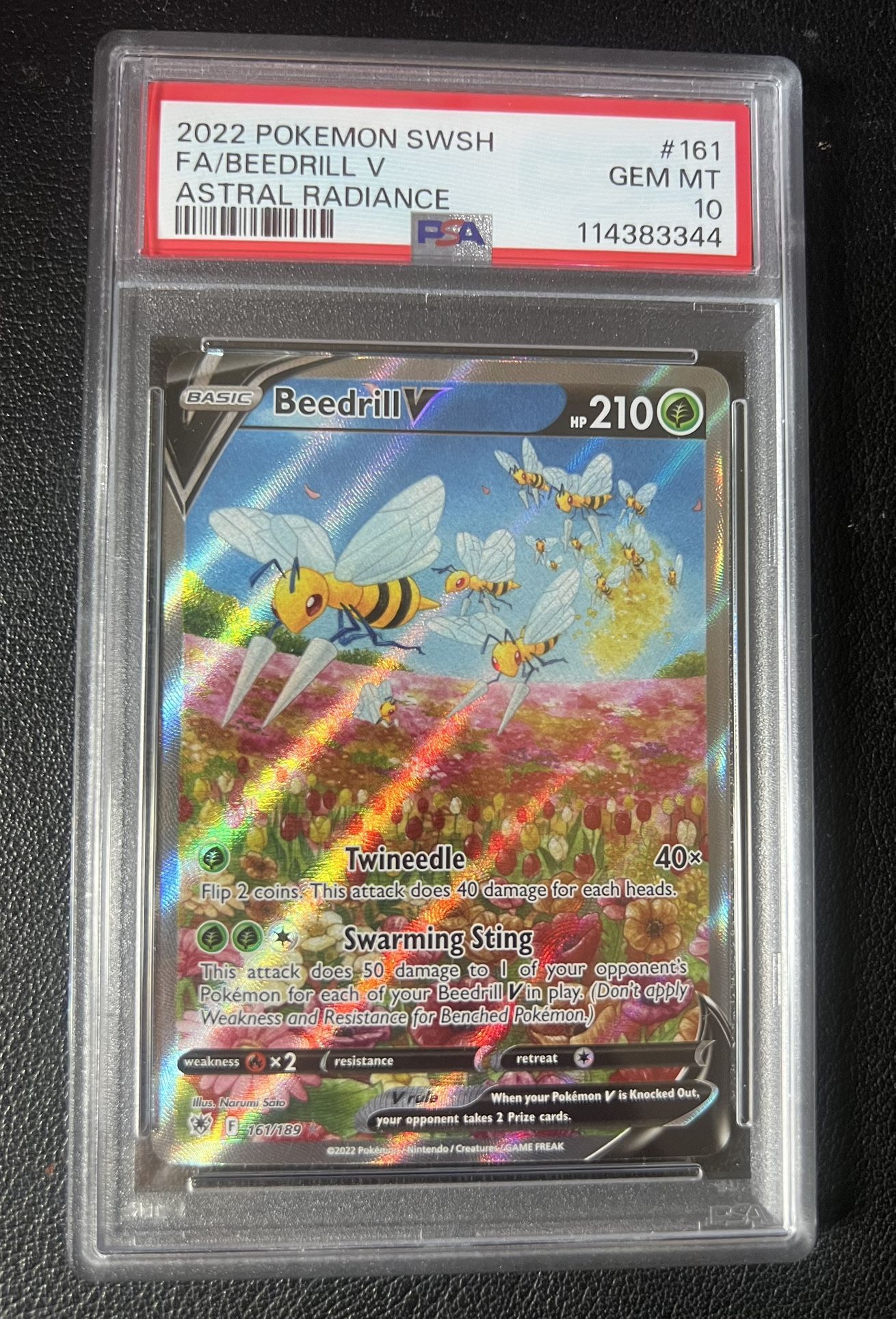 Beedrill V Psa 10