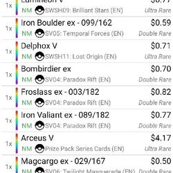 Pokemon Cards From 1995 And Up 