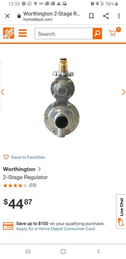 Worthington 2-Stage Regulator