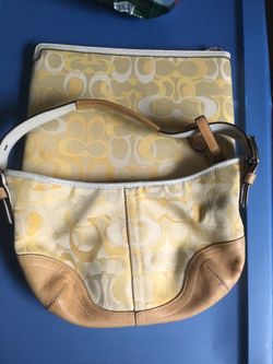 Authentic Coach Handbag & Ipad cover