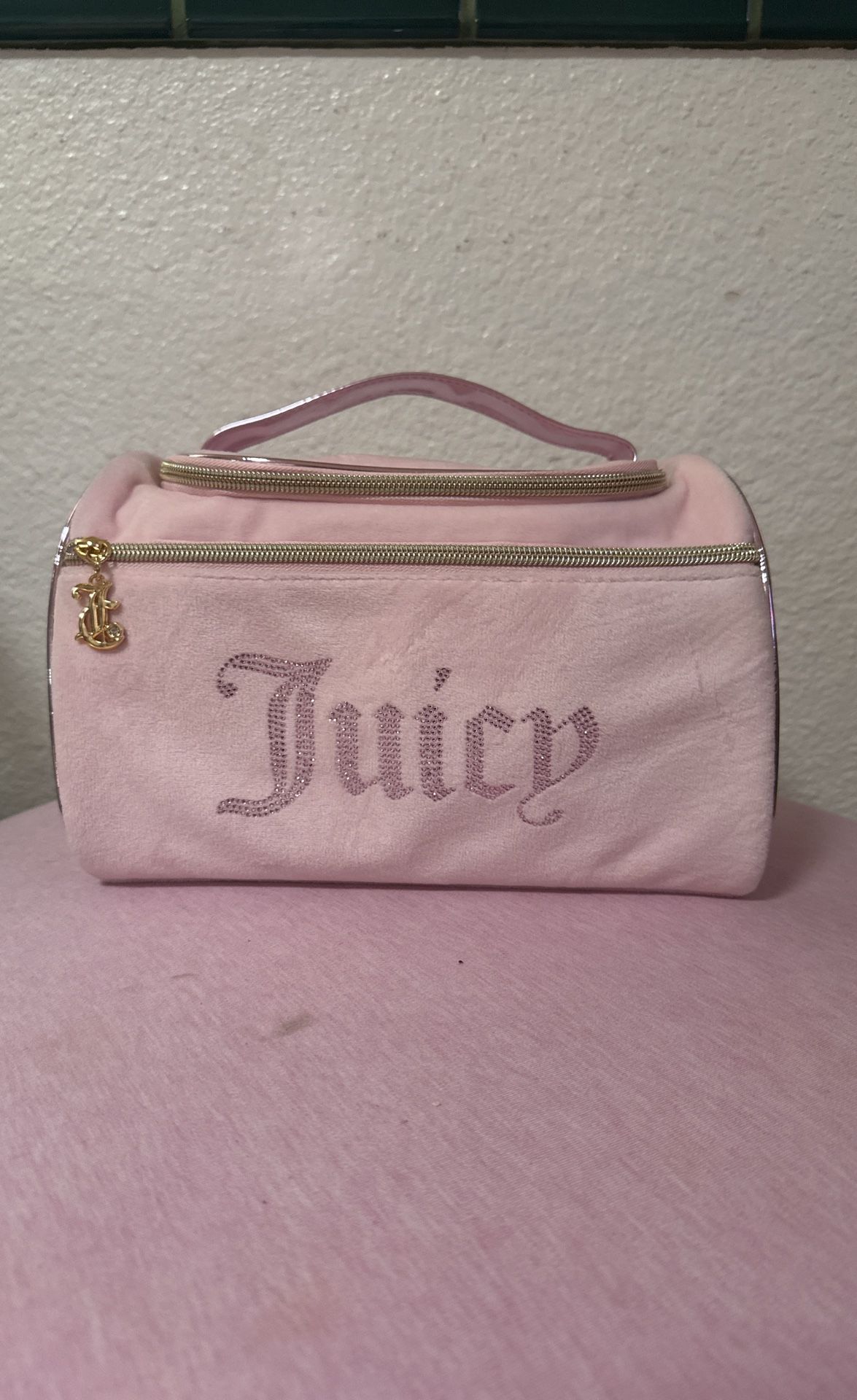 Juicy Couture Pink Makeup Bag