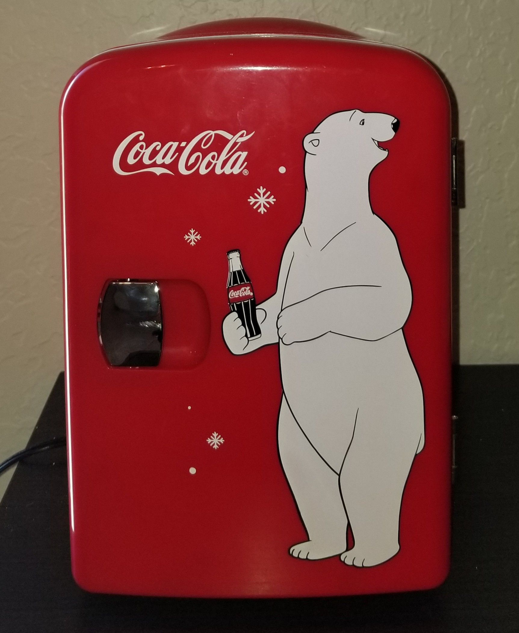Coca~Cola mini fridge