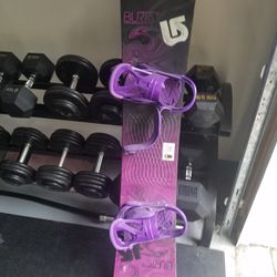 Burton Snowboard 153 - Stilletto bindings