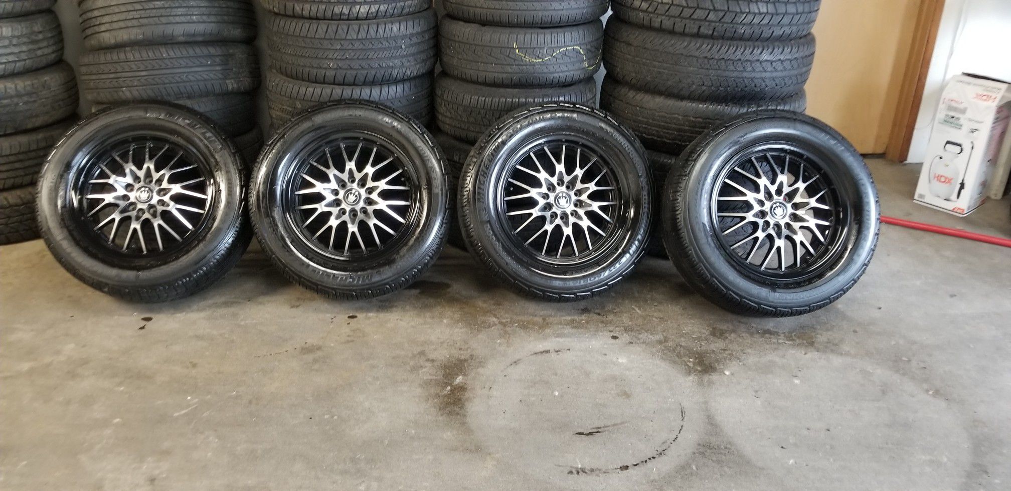 Set of 4 tires 225/60r16