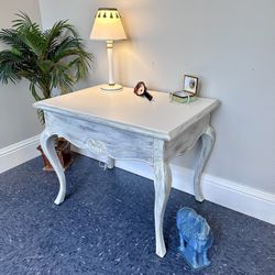 White Nightstand Side End Table
