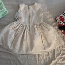 18 M Baby Girl Tags On Dress
