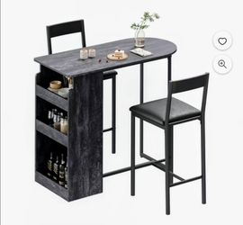 Dining Table with 2 Chairs