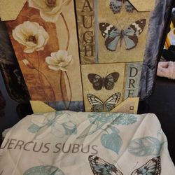 Cortina Y Cuadros Para Baño 