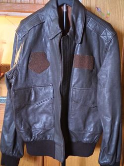 Vintage 90's Avirex AzZ Leather
