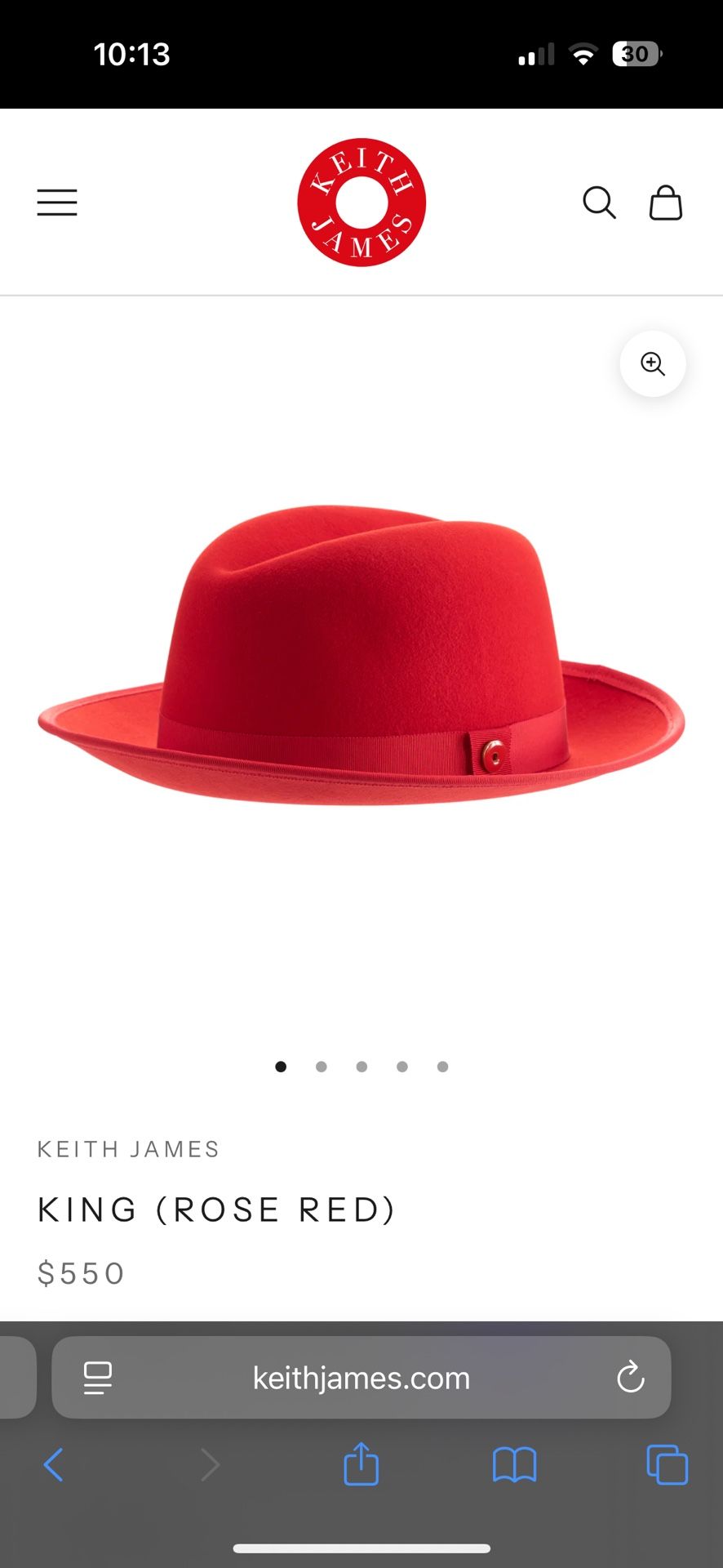 Keath James Hat