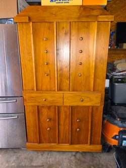 Decorative cabinet for sale 175 or best cell phone