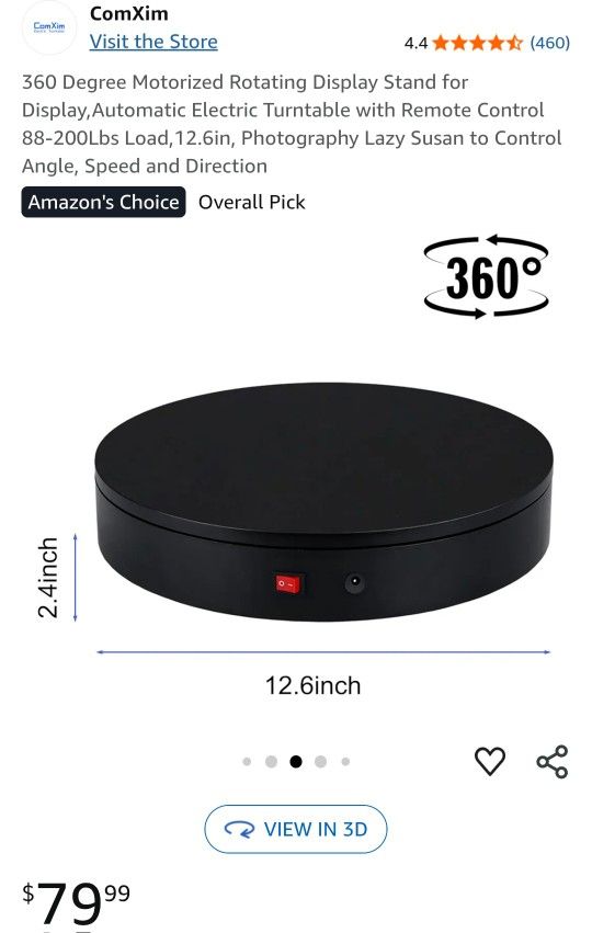 Rotating Display Stand