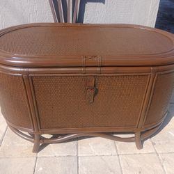 Boho Rattan Coffee Table Trunk