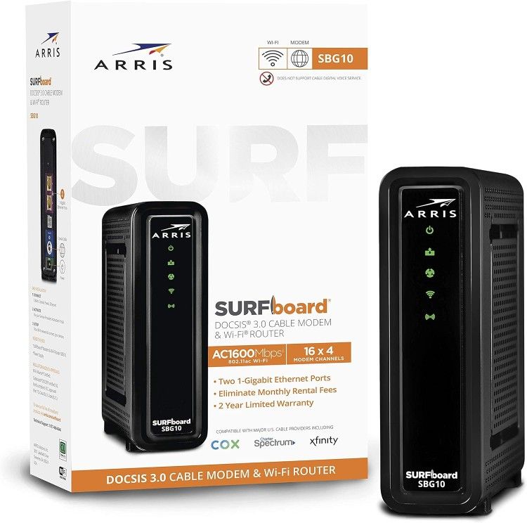 Arris Surfboard SBG10 Modem/Router Combo