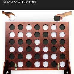 Giant Wood Connect Four