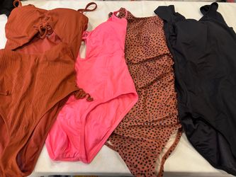4 women’s swimwear bundle medium