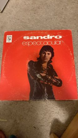 Vintage Sandro Espectacular Vinyl Record