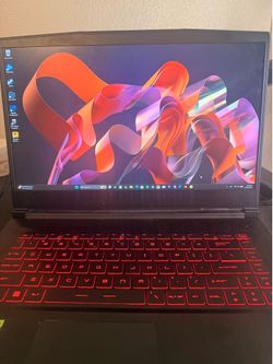 MSI thin gaming laptop setup