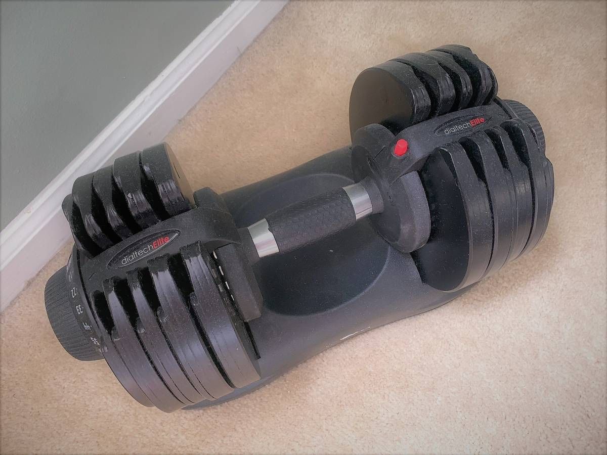 Adjustable Dumbbell Weights 71.5lbs