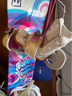 Girl snowboard