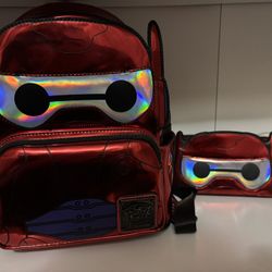 Loungefly Baymax Bag And Wallet 