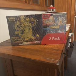 Pokemon TCG Scarlett & Violet Surging Sparks ETB + Booster Bundle