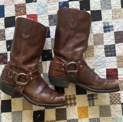 Vintage Harness Boots