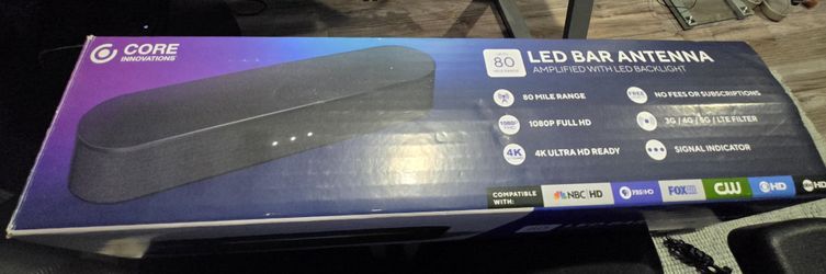 HD Tv Antenna Bar With Rgb Lights