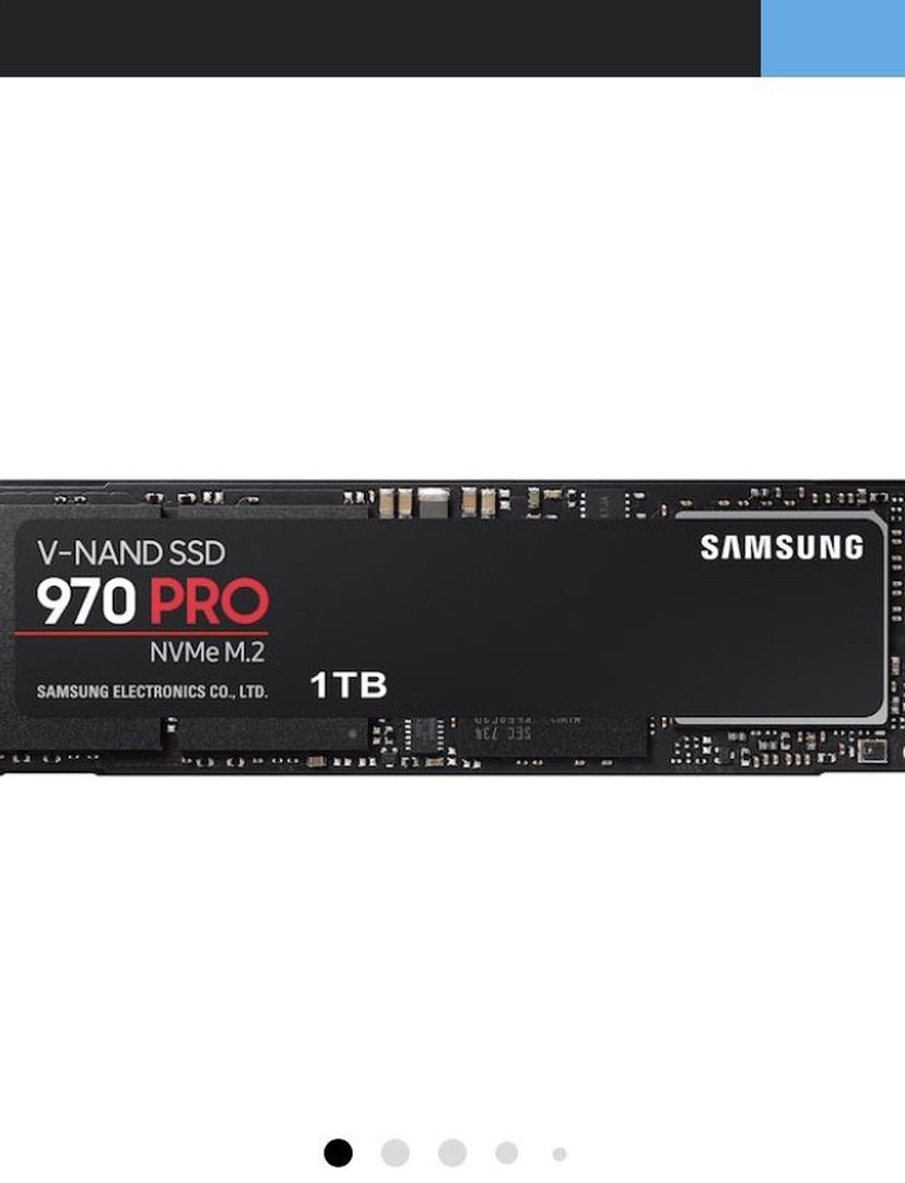 Samsung 970 PRO SSD 1TB - M.2 NVMe