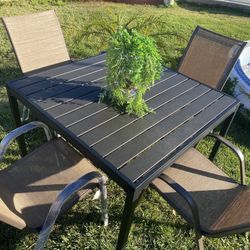 Brand New Patio Table Set 5 Pcs 