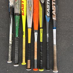 8 Baseball Bats 29’-32’