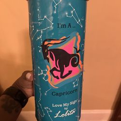 Hand painted wine glass