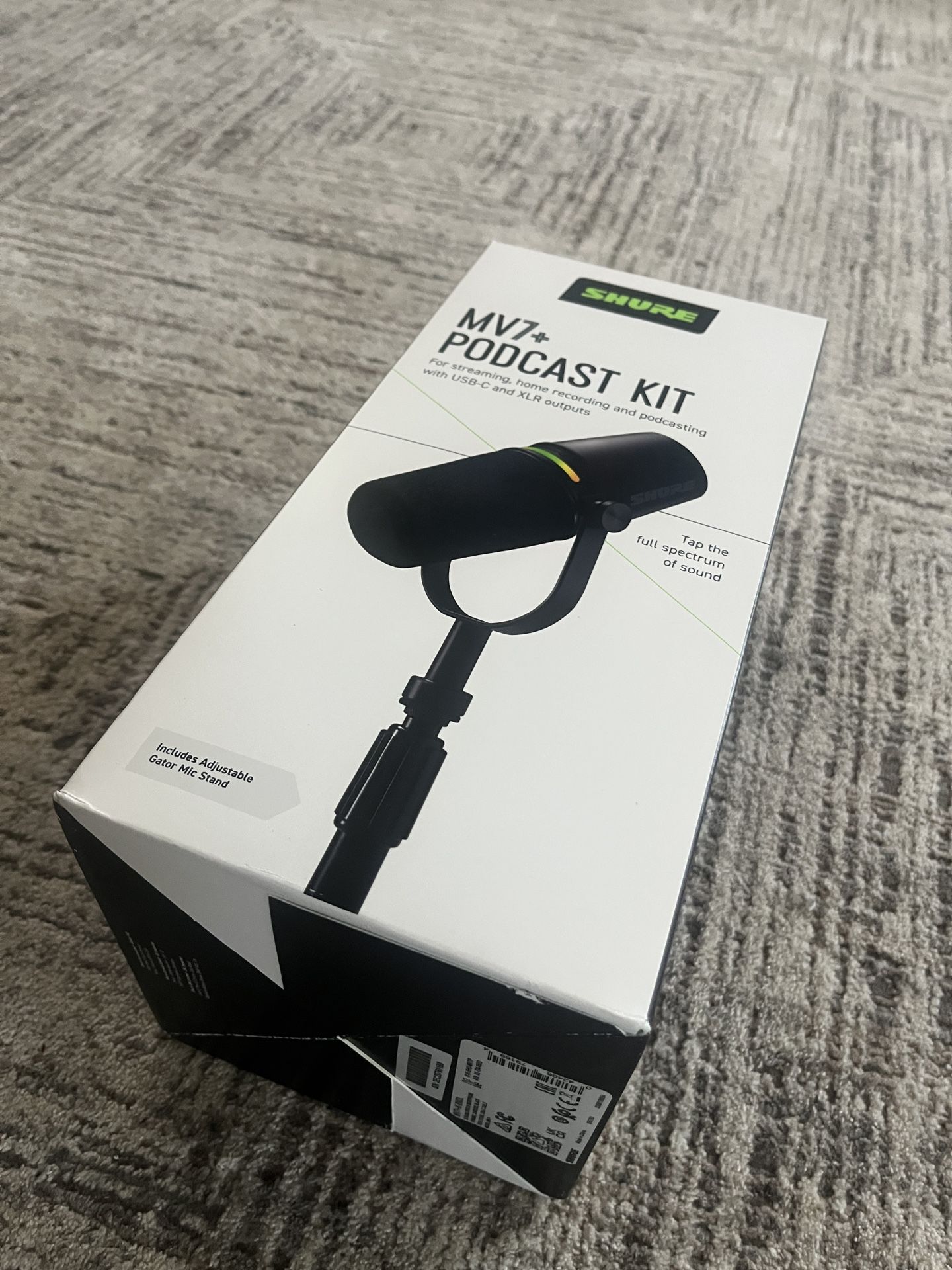 Shure Microphone MV7+