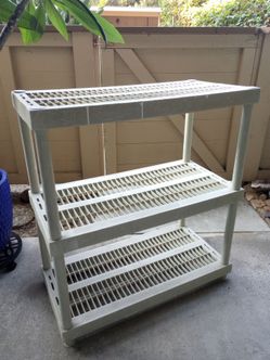Shelving  plastic