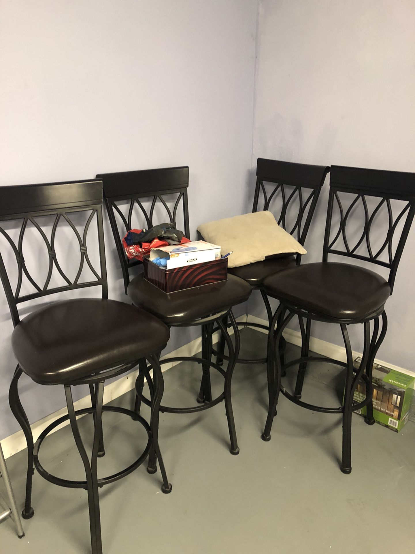 4 Tall chairs