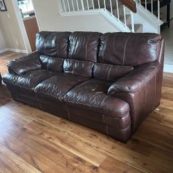 Leather Sofa