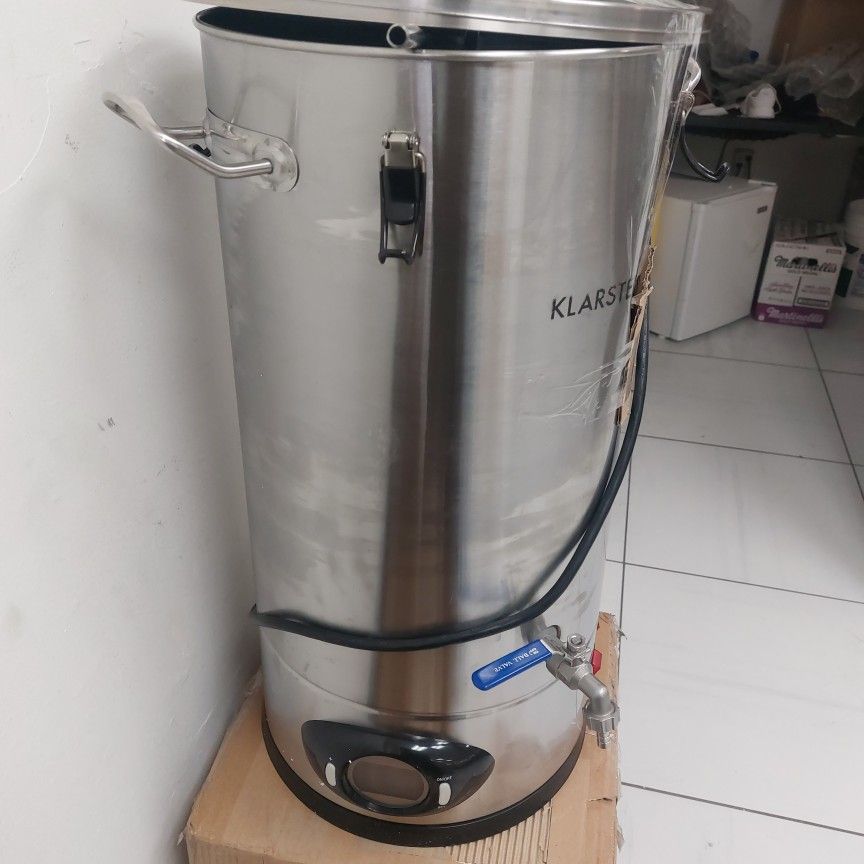 KLARSTEIN Mundschenk Beer Brewer - Complete Home Brewing System, Mash Tun, Home