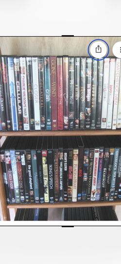 100’s of DVD& VHS movies