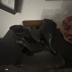 black bow high heels 