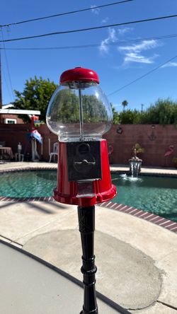 Vintage Gumble  machine with metal stand
