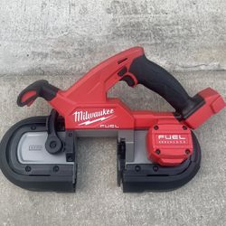 Milwaukee M18 FUEL 18V Lithium-Ion Brushless Cordless Compact Dual-Trigger Bandsaw (Tool-Only)  $179