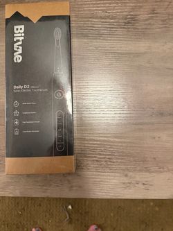 NEW SEALED Bitvae Daily D2 Sonic Electric Toothbrush – Black