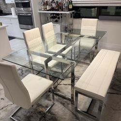 Glass Dining Room Table 