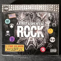 Latest & Greatest Rock (3-CD Set) New